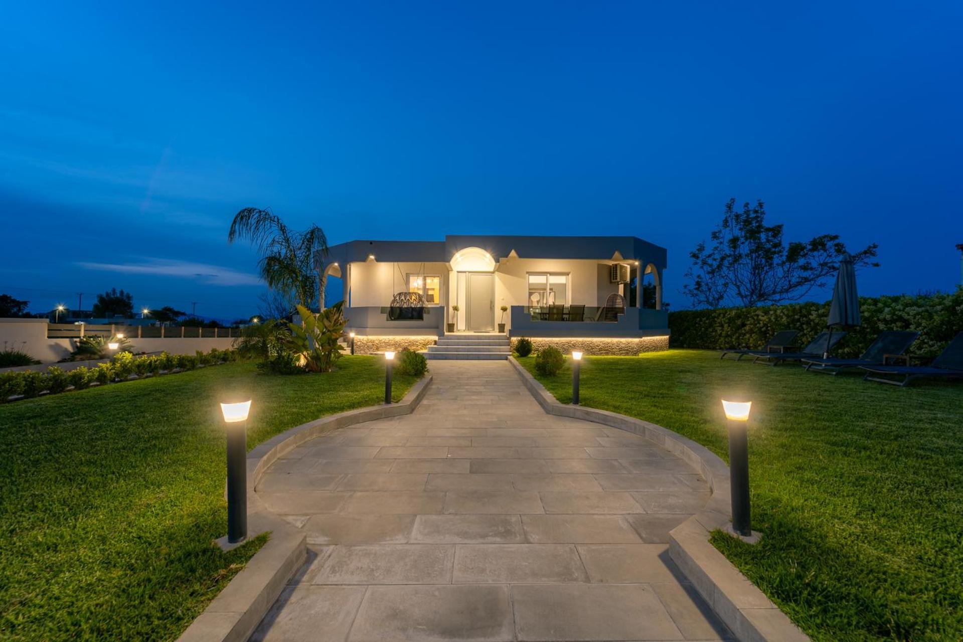 Villa Giota Theológos Esterno foto
